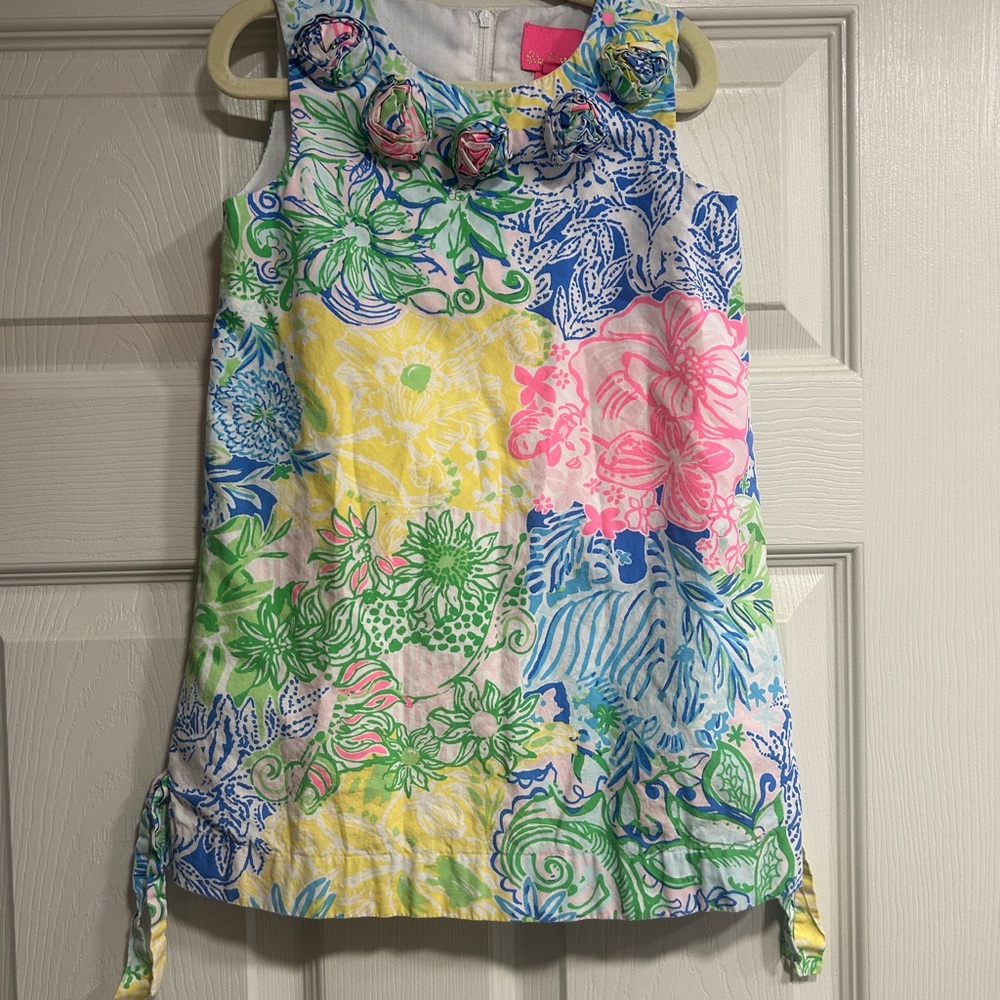 Little Lilly Classic Shift Dress - Multicolor Floral